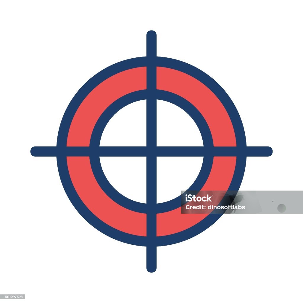 Target Abstract Vector Target Stock Illustration - Download Image Now - Abstract, Accuracy ...