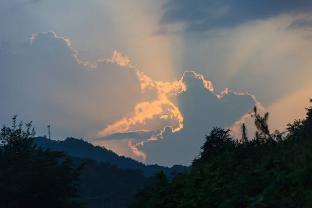 The sunset of Jecheon