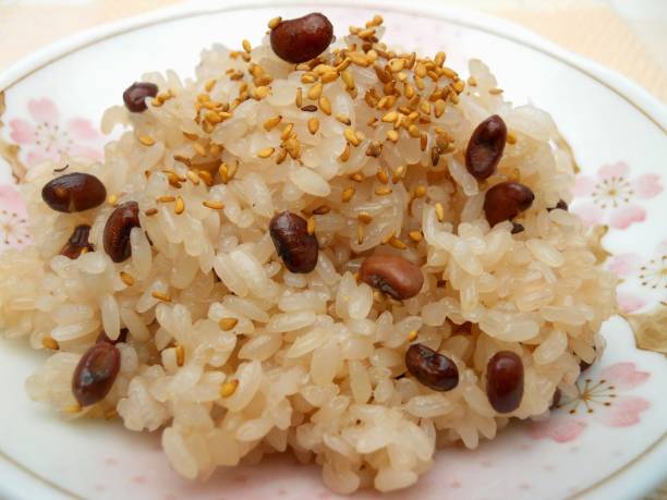 istock glutinous rice boiled with red beans festive red rice 1011107452