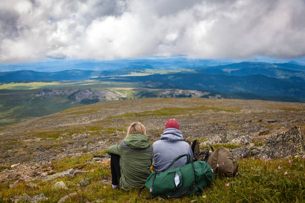 istock Atmospheric moment for lovers in the mountains 1011133032
