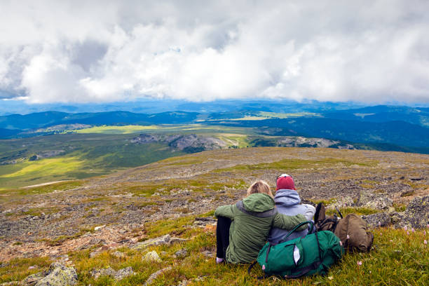 istock Atmospheric moment for lovers in the mountains 1011133258