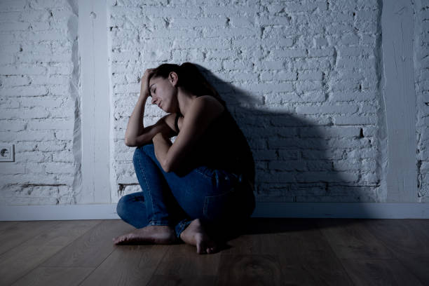 istock Lonely woman suffering from depression 1011143930