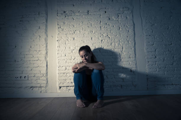 istock Lonely woman suffering from depression 1011146568