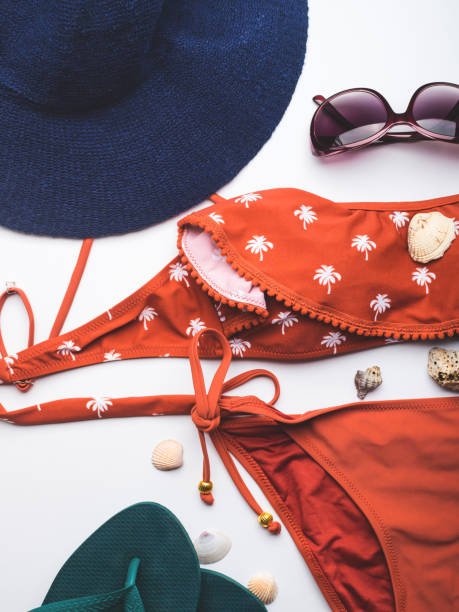 istock Beach female fashion accessories on white 1011169864