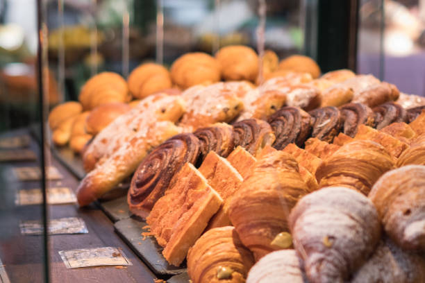 istock bakery shopping window - variety mixed   fresh bake pastry  - 1011173374