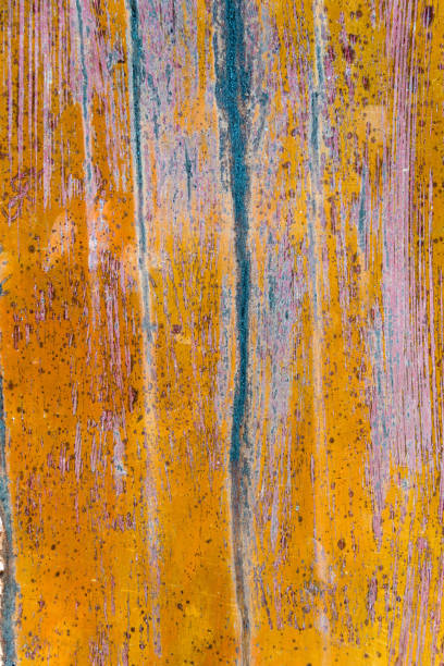 istock Weathered textured plank of wood as template and background 1011190900