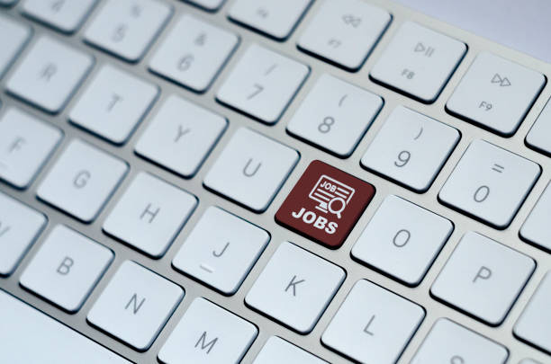 istock The word Jobs written on the keyboard 1011208892