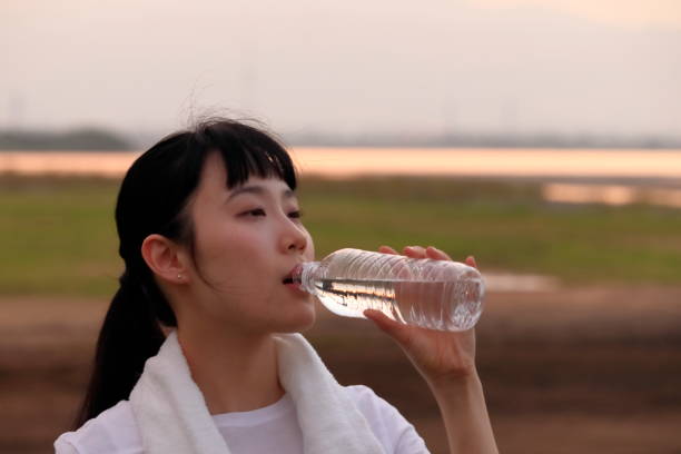 istock The woman who drinks water 1011215248