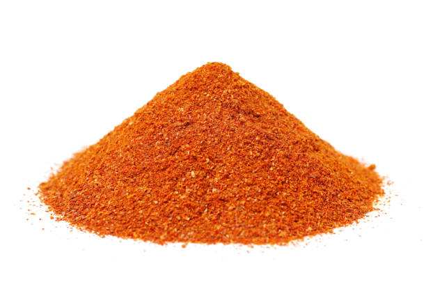 istock Red paprika powder isolated on a white 1011221788