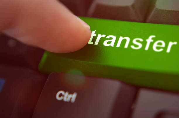 istock Football transfer Button on Keyboard 1011221858