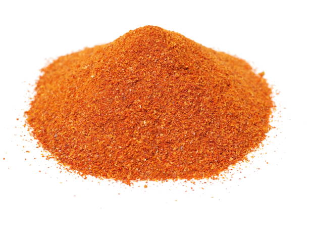 istock Red paprika powder isolated on a white 1011221922