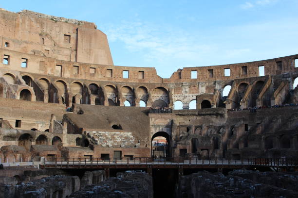 istock Inside the Roman Colosseum 1011222268
