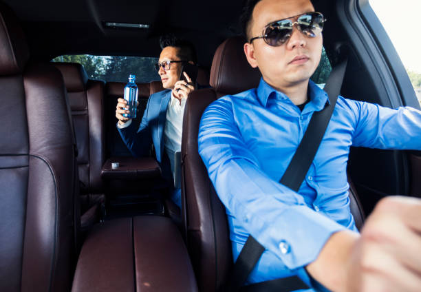 istock Chinese businessman at car 1011228050