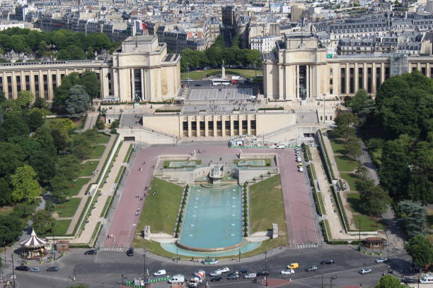 istock Amazing View from the Eiffel Tower in Paris, France 1011228110