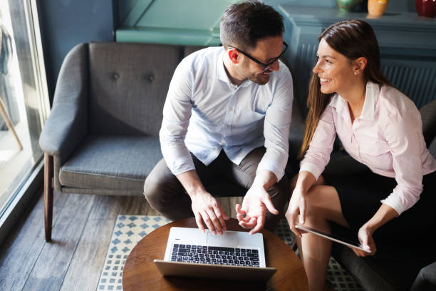 istock Business colleagues laughing 1011242218