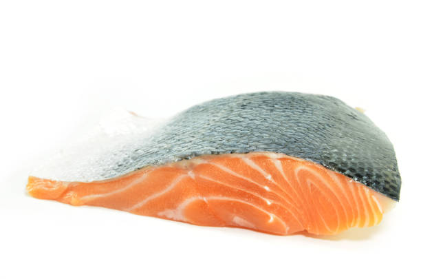 istock Fresh salmon fillet isolated 1011245944