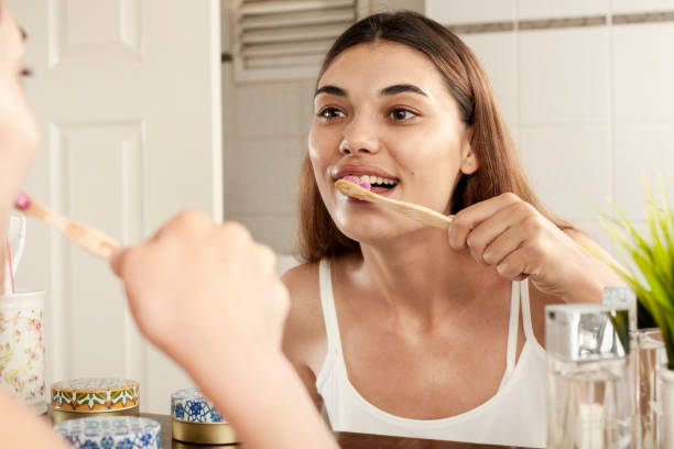 istock woman skincare at the bathroom 1011264048