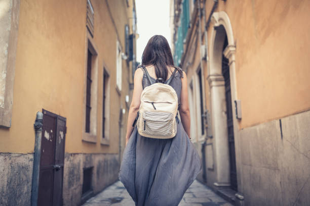 istock Young women discovering Italy. 1011267840