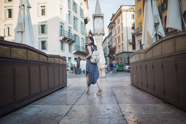 istock Young women discovering Italy. 1011270740