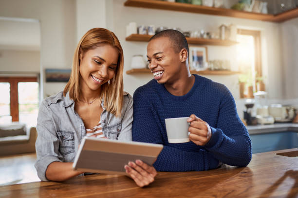 istock Buying her unlimited data makes her smile 1011271292