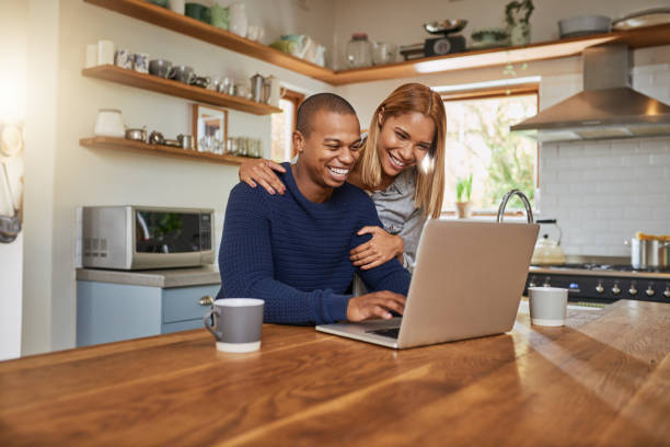 istock Looks like they approved your online application babe 1011271356