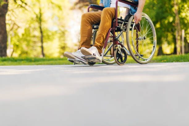 istock Man in wheelchair 1011276530