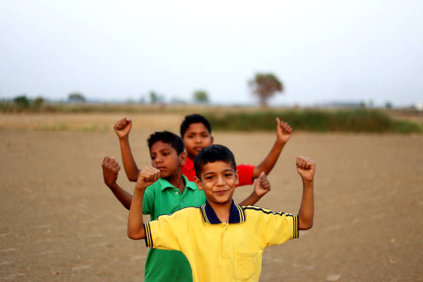istock Playful children in nature 1011284082