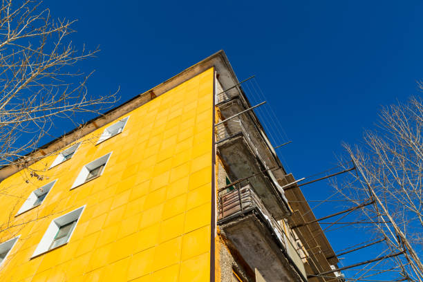 istock Warming of the apartment house. 1011304286