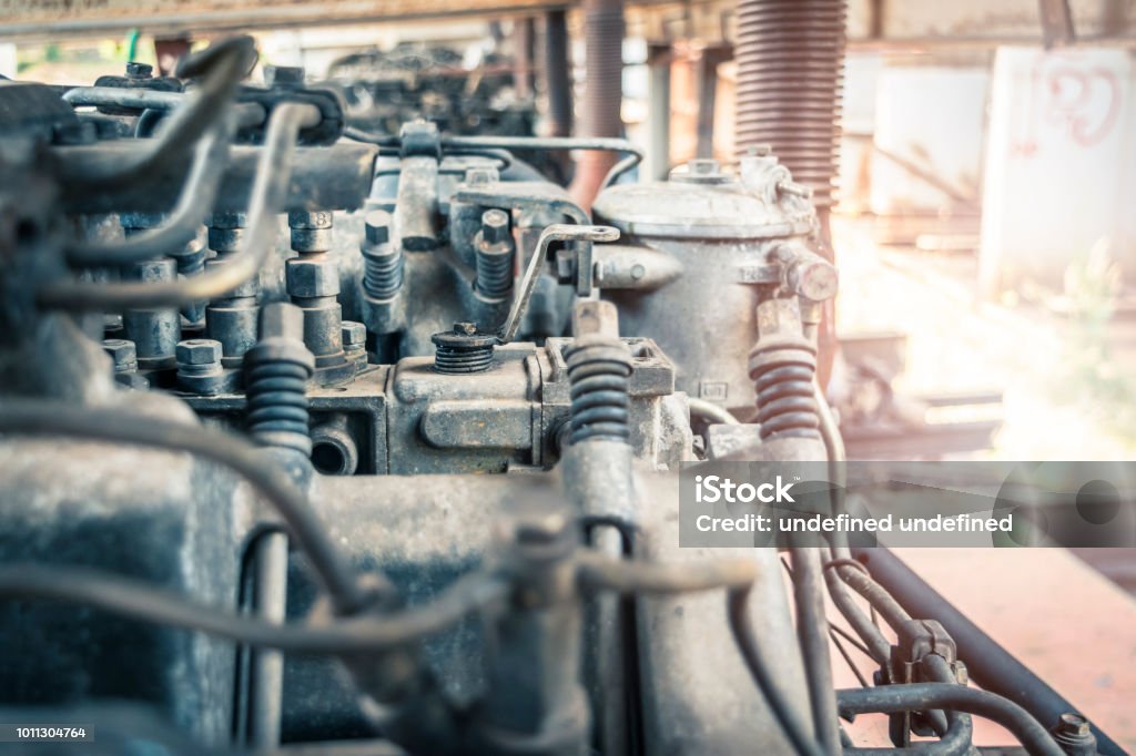 Old Ship Diesel Engine Stock Photo - Download Image Now - Car, Engine