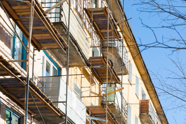 istock Warming of the apartment house. 1011310670