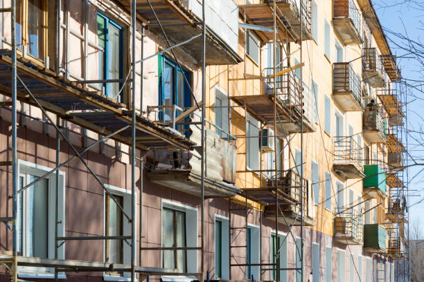 istock Warming of the apartment house. 1011312808