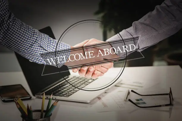 BUSINESS AGREEMENT PARTNERSHIP Welcome Aboard COMMUNICATION CONCEPT