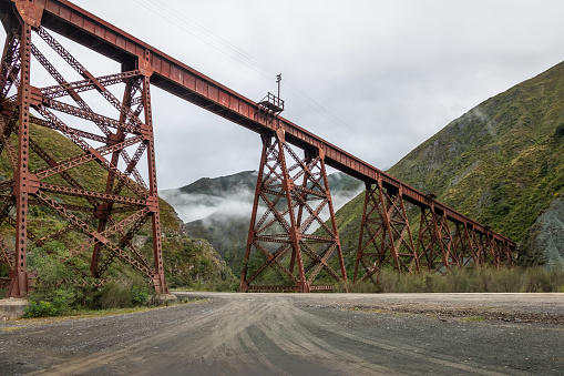 Viaducto del Toro (Del Toro Viaduct) Tren de las Nubes Railway - Quebrada del Toro, Salta, Argentina