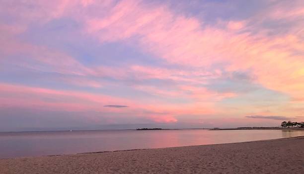 Sunset in Westport, CT
