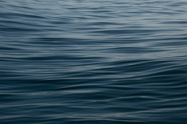 istock Calm deep blue water with ripples background wallpaper 1011350196