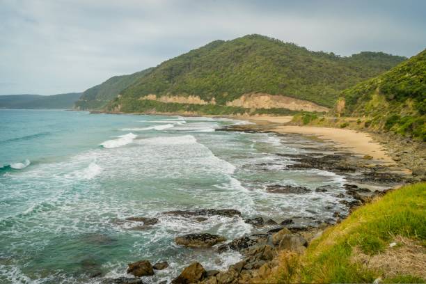istock View from the Great Ocean Road, when you stop by the cliff 1011361182