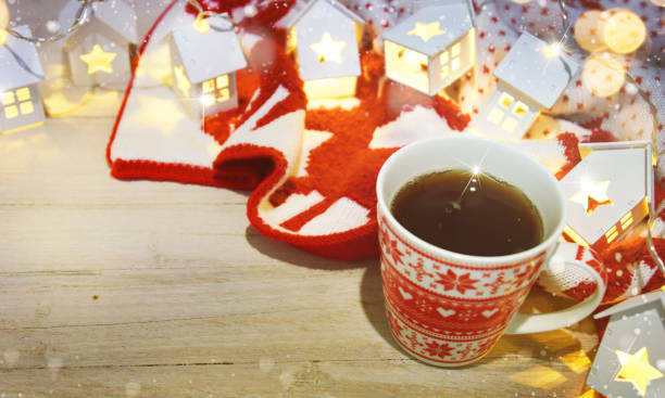 istock Christmas cozy decoration and lighting 1011362568