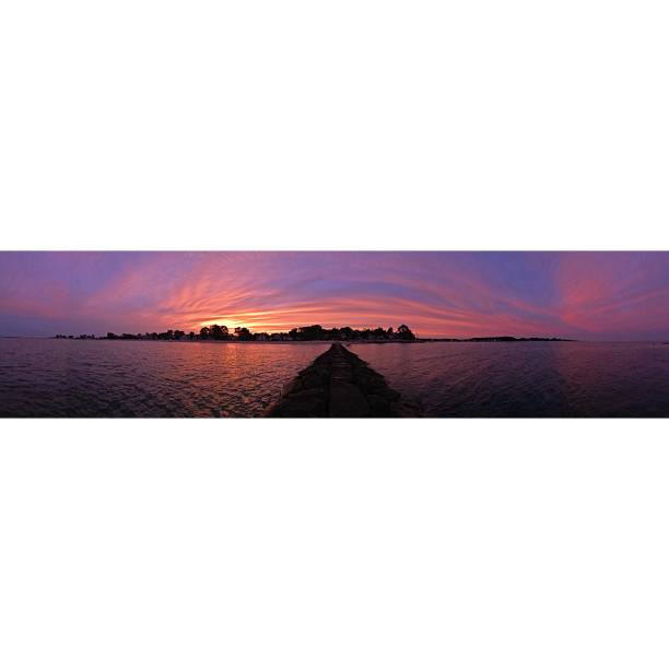 Sunset at Compo Beach, Westport, CT