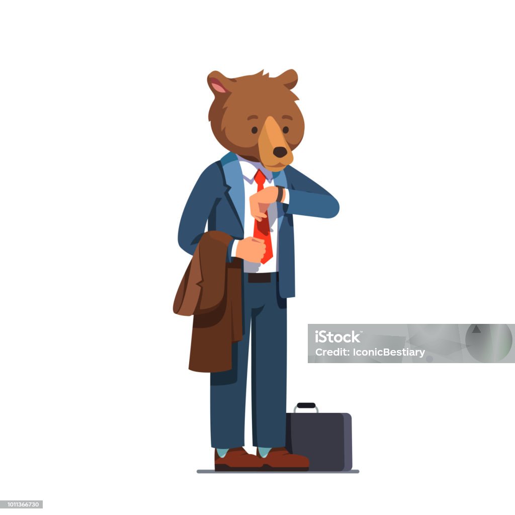 plan-00-layout-template-numbered-60 Business man with bear head wearing business suit standing and looking at wrist watch. Bear animal head person boss character wearing stylish clothes. Flat style vector illustration isolated on white Suit stock vector plan-00-layout-template-numbered-60 Business man with bear head wearing business suit standing and looking at wrist watch. Bear animal head person boss character wearing stylish clothes. Flat style vector illustration isolated on white Suit stock vector