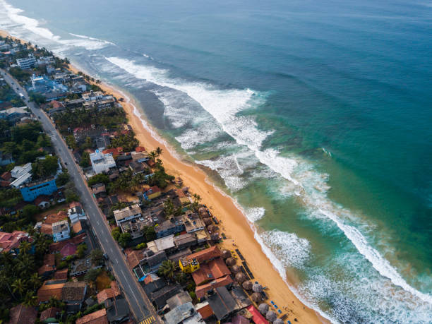 istock Aerial view of the beach 1011371676
