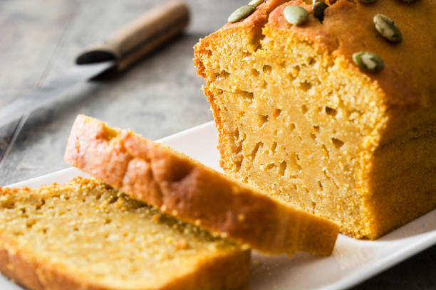 istock Homemade pumpkin bread 1011375050