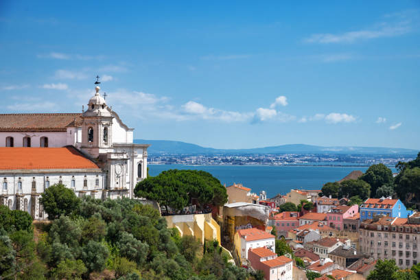 istock Lisbon skyline with Church and Convent of Grace 1011375548