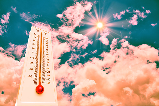 Thermometer, Sunset, United Kingdom - Middle East, Heat - Temperature, Sunlight
