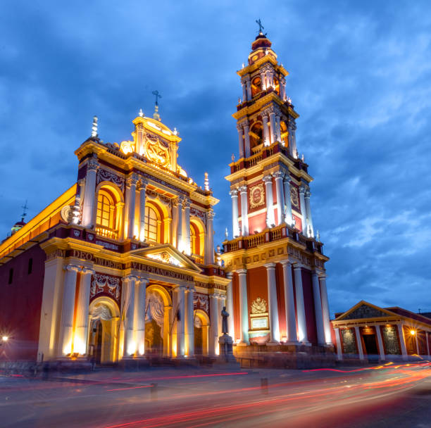 istock San Francisco Church at night - Salta, Argentina 1011376284