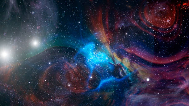 istock Background of galaxy and stars 1011378996