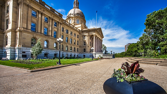 The Alberta Legislature Building Edmonton Alberta Canada