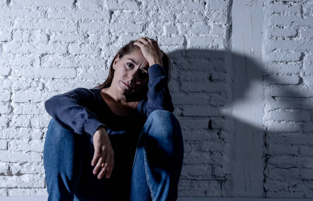 istock Lonely woman suffering from depression 1011396858