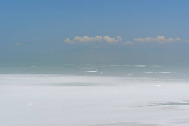 urmia salt lake. iran - lake urmia zdjęcia i obrazy z banku zdjęć