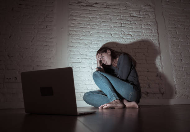 istock Woman suffering Internet cyber bullying 1011404086