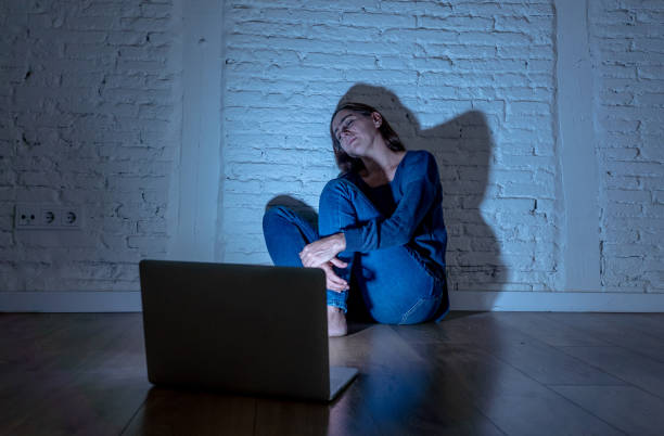 istock Woman suffering Internet cyber bullying 1011404140